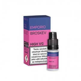 10 ml Broskyňa Emporio HIGH VG e-liquid