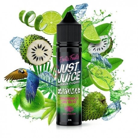 60ml Guanabana & Lime On Ice JUST JUICE Aroma - 20ml S&V
