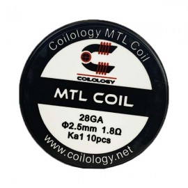 10ks Coilology MTL Coil KA1 špirálky