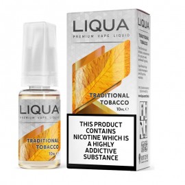 30 ml Tradičný tabak Liqua Elements e-liquid 0mg