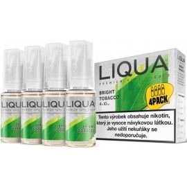 4-Pack Bright tabak LIQUA Elements E-Liquid