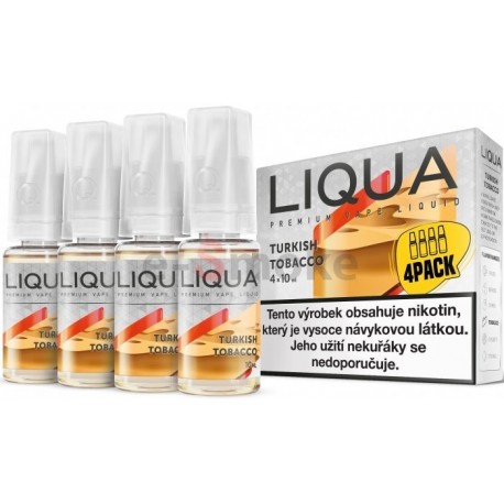 4-Pack Turecký tabak LIQUA ELEMENTS E-LIQUID