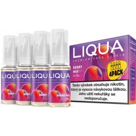 4-Pack Lesné plody LIQUA Elements E-Liquid