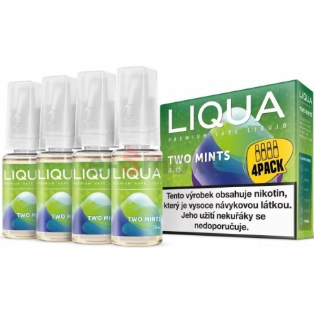 4-Pack Two mints LIQUA Elements E-Liquid