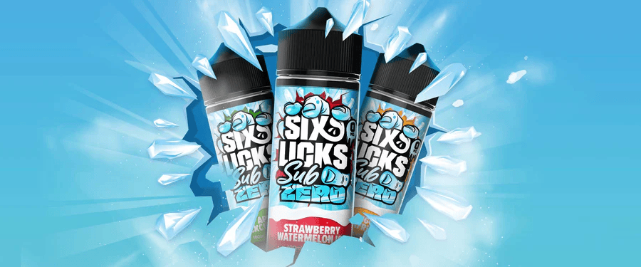 Six Licks Sub Zero shortfills (www.e-smoke.sk)