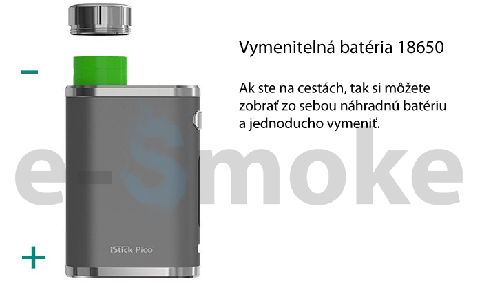 Eleaf-iSmoka iStick Pico 75W Full Grip (www.e-smoke.sk)