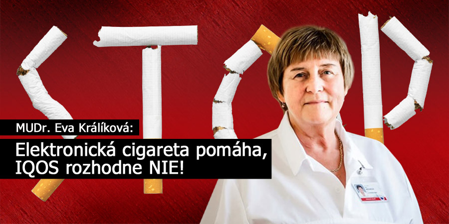 Vape blog_Odborníčka na odvykanie_E-cigareta pomáha, IQOS rozhodne nie!