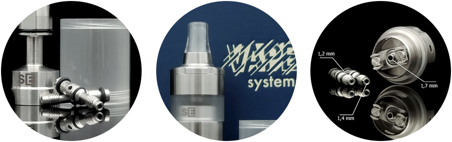 Vape Systems BY-ka SE Nano Basic RTA 22mm (www.e-smoke.sk)