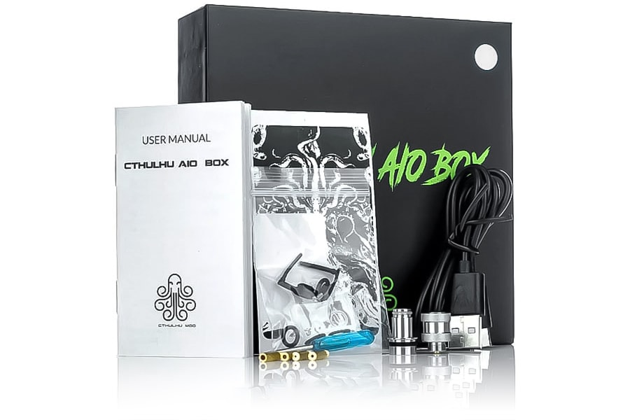 Cthulhu RBA AIO Box 60W White Delrin (www.e-smoke.sk)