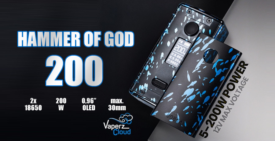 vaperz cloud_hammer of god 200 (www.e-smoke.sk)