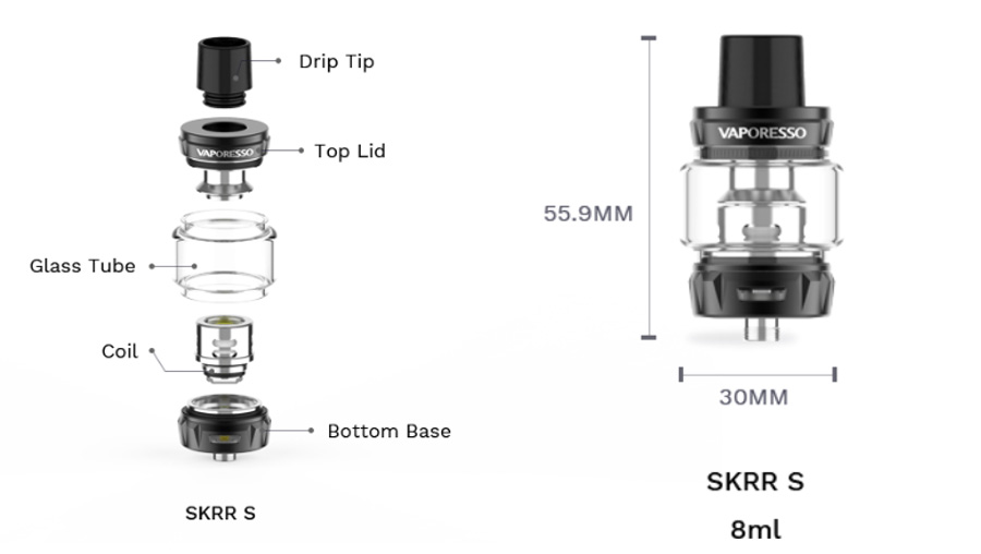 Vaporesso SKRR-S atomizer (www.e-smoke.sk)