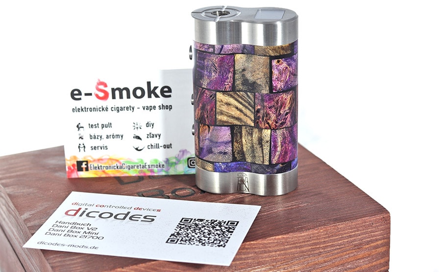 Dicodes Dani Box V3 Stabwood www.e-smoke.sk